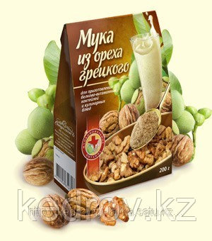 Мука грецкого ореха 200 г.