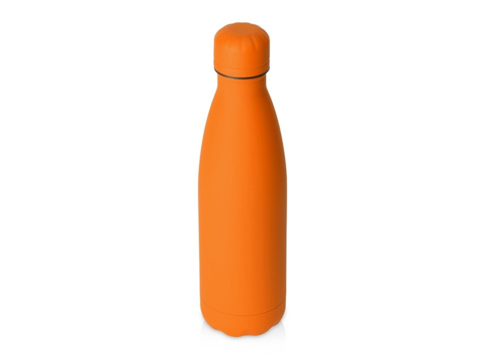 Вакуумная термобутылка Vacuum bottle C1, soft touch, 500 мл, оранжевый - фото 1 - id-p115356846