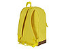 Рюкзак Shammy с эко-замшей для ноутбука 15, желтый, фото 5