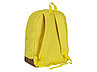 Рюкзак Shammy с эко-замшей для ноутбука 15, желтый, фото 7