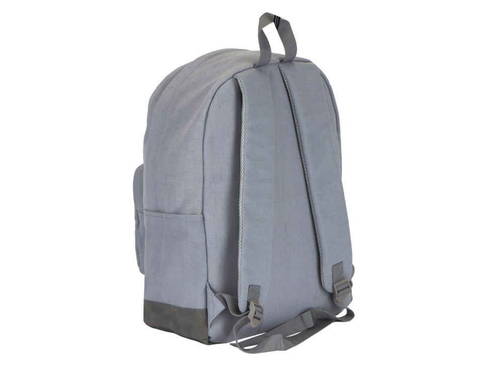 Рюкзак Shammy с эко-замшей для ноутбука 15, серый - фото 7 - id-p115356865