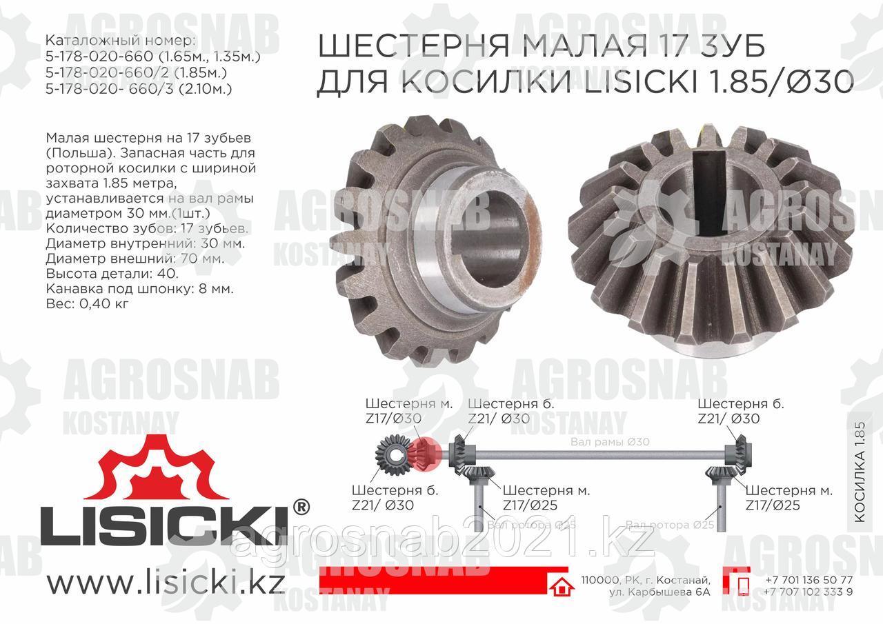 Шестерни Z-21, Z-16, Z-17