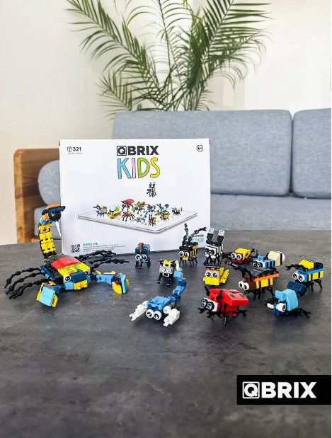 Конструктор детский QBRIX KIDS Мир жучков - фото 7 - id-p115360137