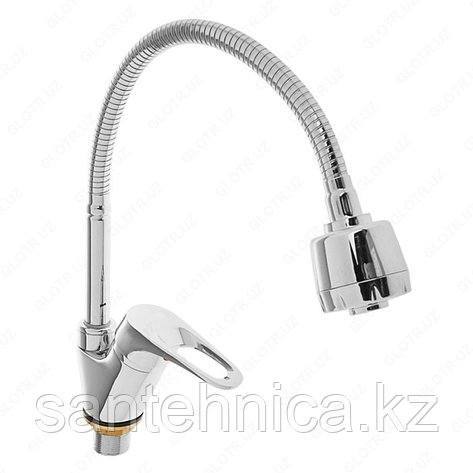 Қоспалауыш /Смеситель Advance 74428 гибкий нерж. ст., фото 1