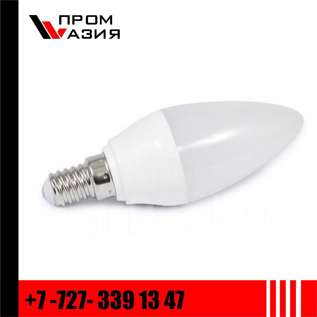 Светодиодная лампа LED ЛАМПА C37 "Свеча" 4,5W 405Lm 230V 4000K E14 - фото 1 - id-p66528635