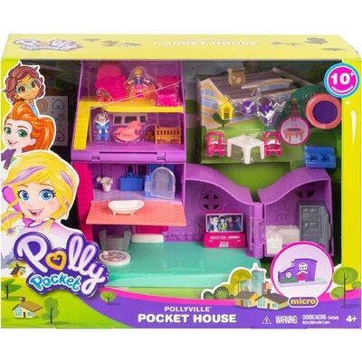 Игровой набор Polly Pocket Pollyville Pocket House