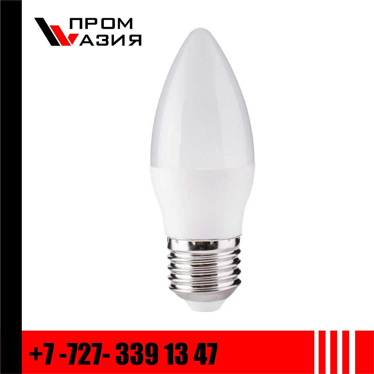 Лампа LED C37 "Свеча" 7w 230v 6500K E27 - фото 1 - id-p71555436