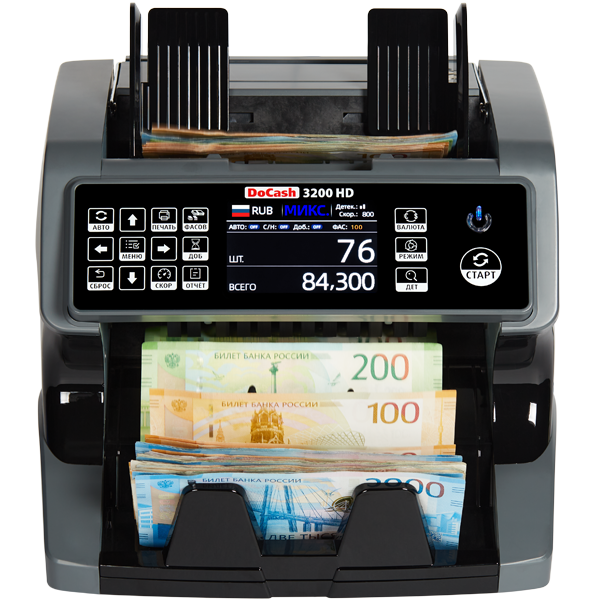 Счетчик банкнот DoCash 3200HD - фото 1 - id-p112148128