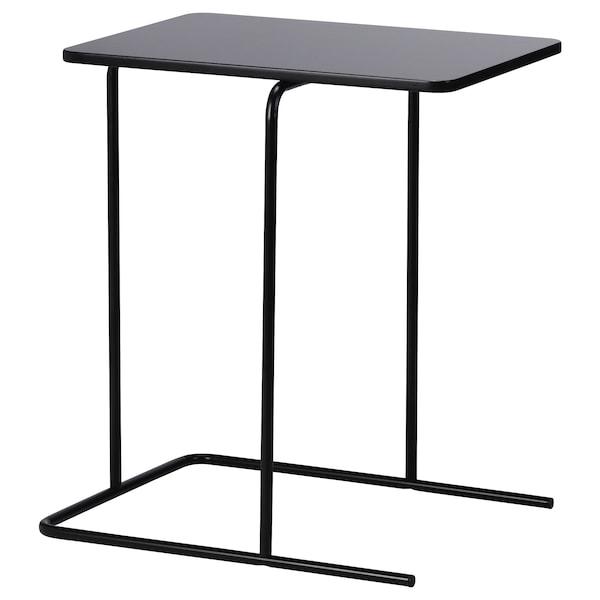 Придиванный столик РИАН черный 55x40 см ИКЕА, IKEA - фото 1 - id-p115374345