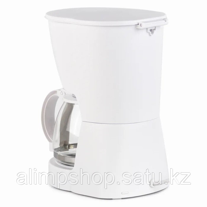Кофеварка WILLMARK WCM-1350D, капельная, 900 Вт, 1.2 л, белая - фото 4 - id-p115384520