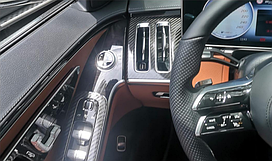 Карбоновые накладки в салон для Mercedes Benz S-class W223 2020-2024+