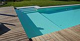 Пвх пленка Cefil Pool 1,65 для бассейна (Алькорплан, голубая противоскользящая), фото 3