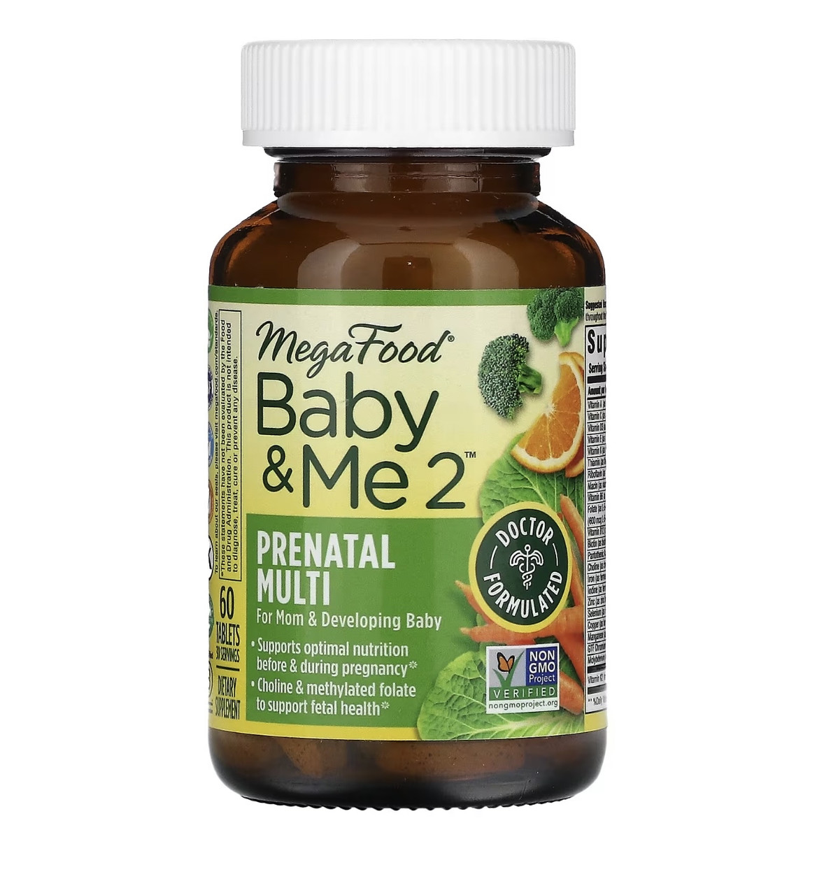 Megafoods babe & me 2, витамины для беременных, 60 таблеток - фото 1 - id-p115395691