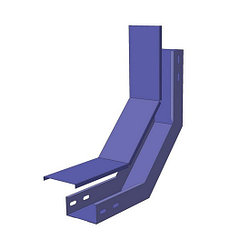 Лоток монтажный North Aurora ЛМЗП 200*100-0.8-90-ОЦ, гальваника, 90°