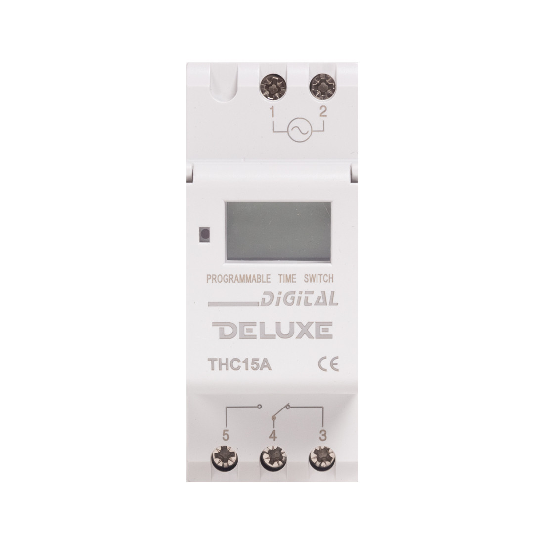 Цифровой таймер Deluxe THC15A для напряжения переменного тока 220V - фото 2 - id-p115318759