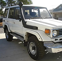 Toyota Land Cruiser 70, 73, 74, 75, 77 шноркель - RIDEPRO 4X4