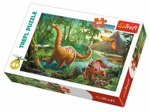Пазл Странствующие Динозавры, 60 деталей
