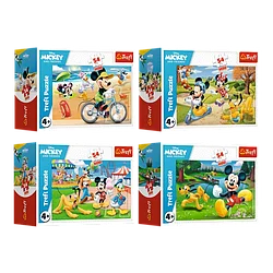 Мини Пазл Микки Маус, 54 детали, в ассорт.