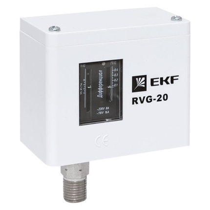 Реле избыточного давления EKF RVG-20-0,6 (0,6 МПа), фото 1