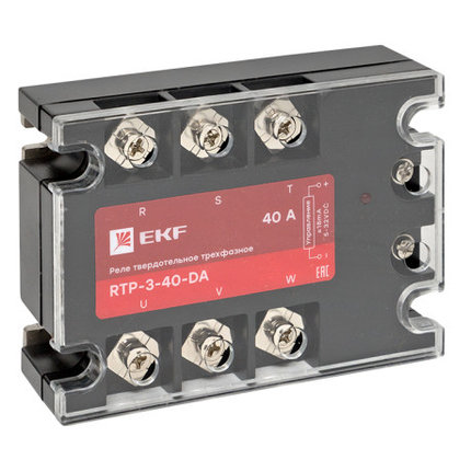 Реле твердотельное трехфазное RTP-40-DA EKF PROxima, фото 1