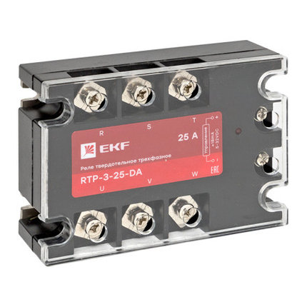 Реле твердотельное трехфазное RTP-25-DA EKF PROxima, фото 1