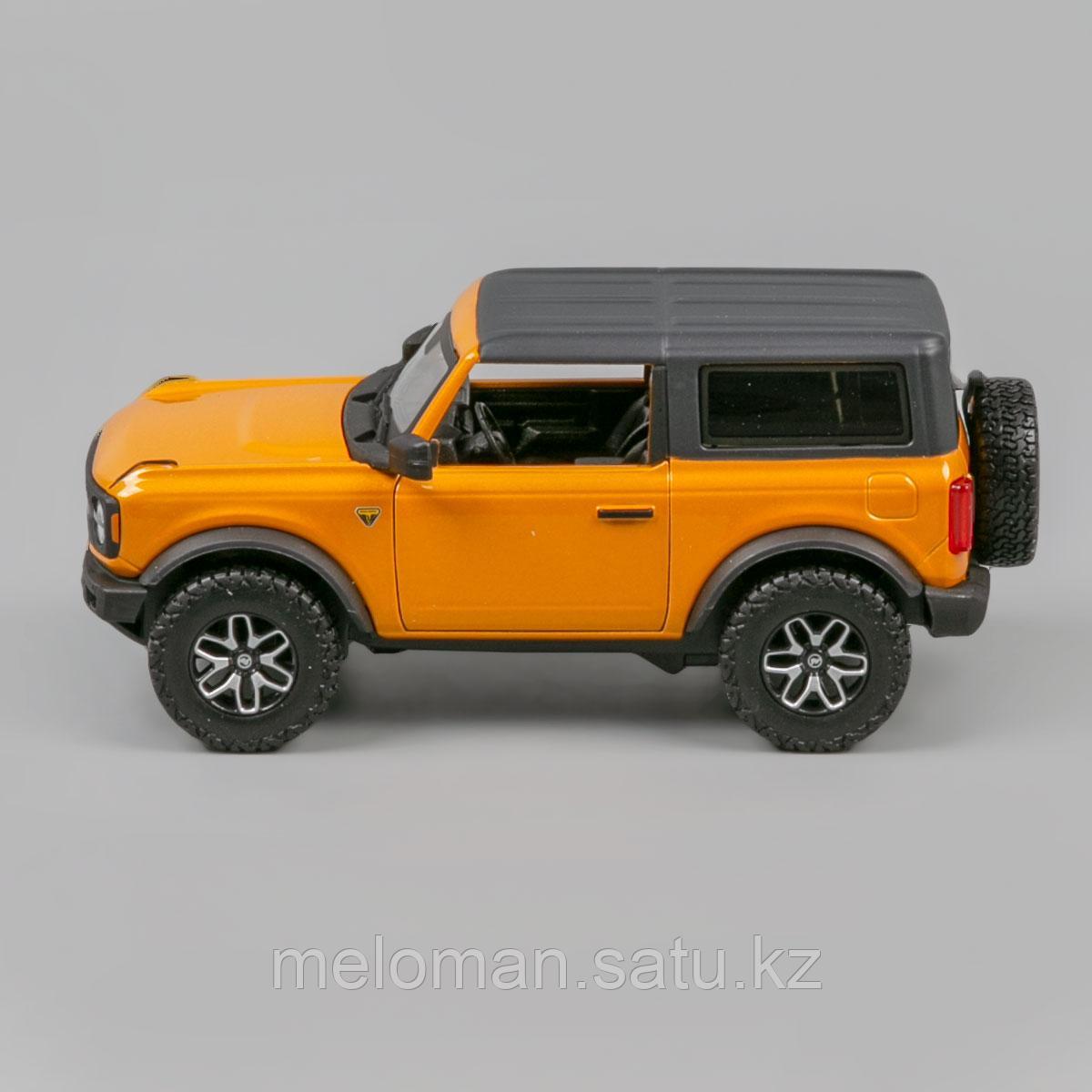 Maisto: 1:24 Ford Bronco Badlands 2021 Met Orange - фото 2 - id-p115358164