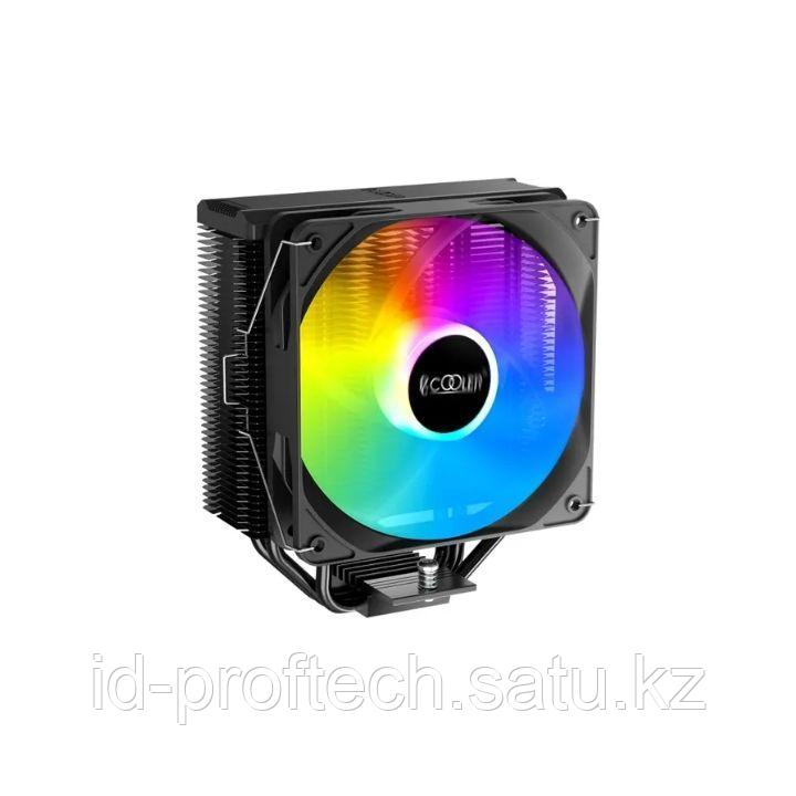 Вентилятор для процессора PCCooler PALADIN EX300S RGB TDP 180W LGA Intel-AMD PALADIN EX300S Black - фото 1 - id-p115399750