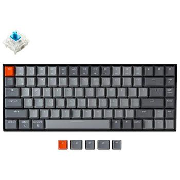 Клавиатура KEYCHRON K2 84 keys, Gateron White LED, Blue (K2C2_KEYCHRON)