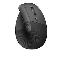 LOGITECH Lift Bluetooth Vertical Ergonomic Mouse - GRAPHITE-BLACK