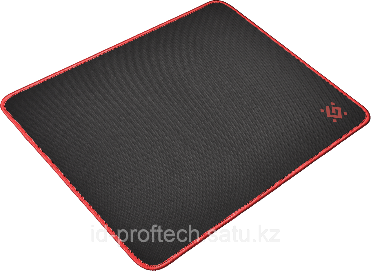 Игровой коврик для компьютерной мыши Defender Black M, Гладкая поверхность. Подходит для оптических и лазерных - фото 1 - id-p115400022