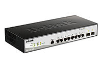 D-Link DGS-1210-10-ME-A1A Упра-ый комм-ор 2 уровня с 8 поров 10-100-1000 + 2 порта SFP -