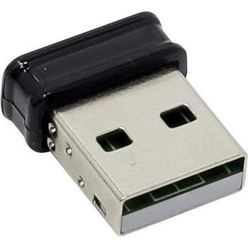 Сетевой адаптер, ASUS, USB-N10 Nano, 2.4 ГГц, 150 Мбит-с, 15.5 dBm, USB 2.0
