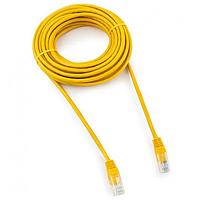 Патч-корд UTP Cablexpert PP12-7.5M-Y кат.5e, 7.5м, литой, многожильный (жёлтый)
