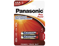 Батарейка щелочная PANASONIC Pro Power AAA-2B -