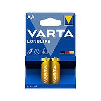 Батарейка VARTA Longlife Mignon 1.5V - LR6- AA 2 шт в блистере