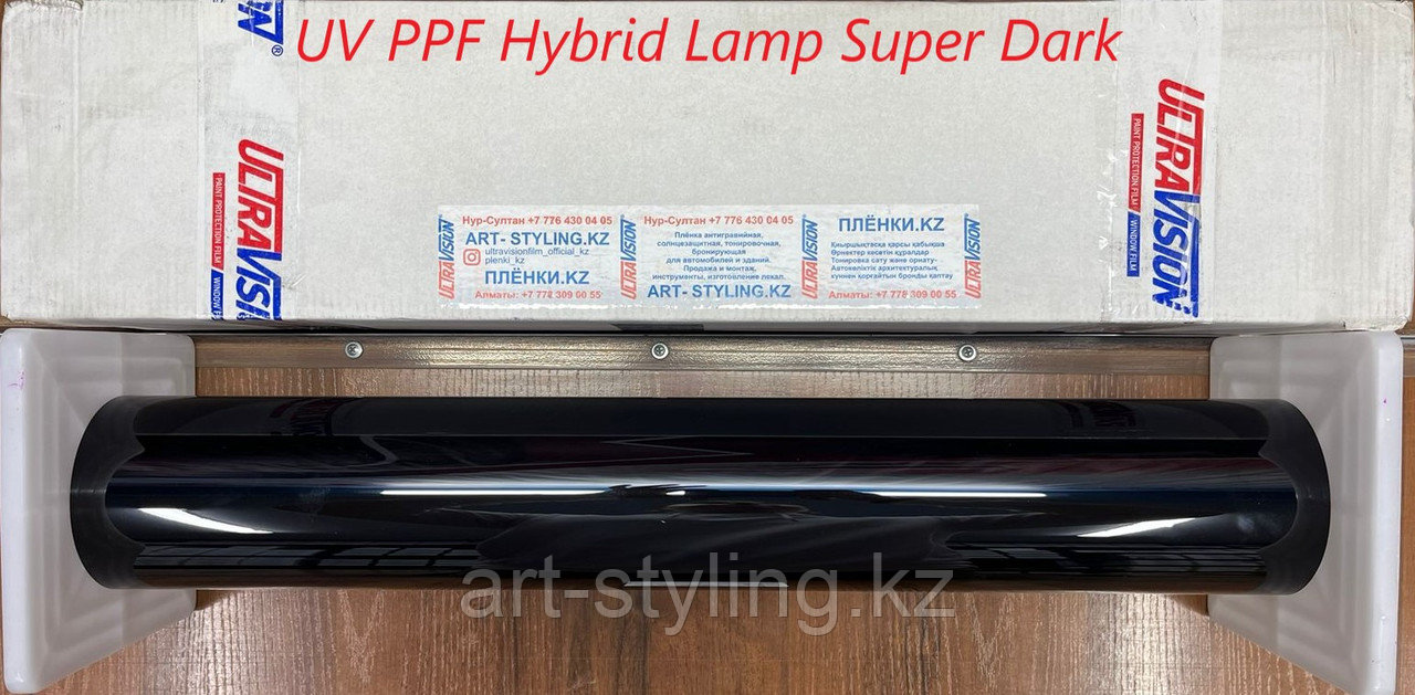 Фарная пленка Ultra Vision PPF Hybrid Lamp Super Dark - фото 2 - id-p106500025