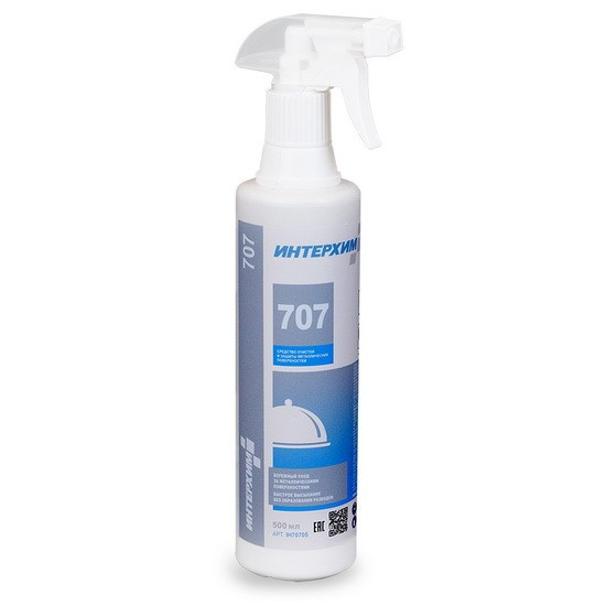 ИНТЕРХИМ 707 Средство для очистки и защиты металлических поверхностей 0,5л.