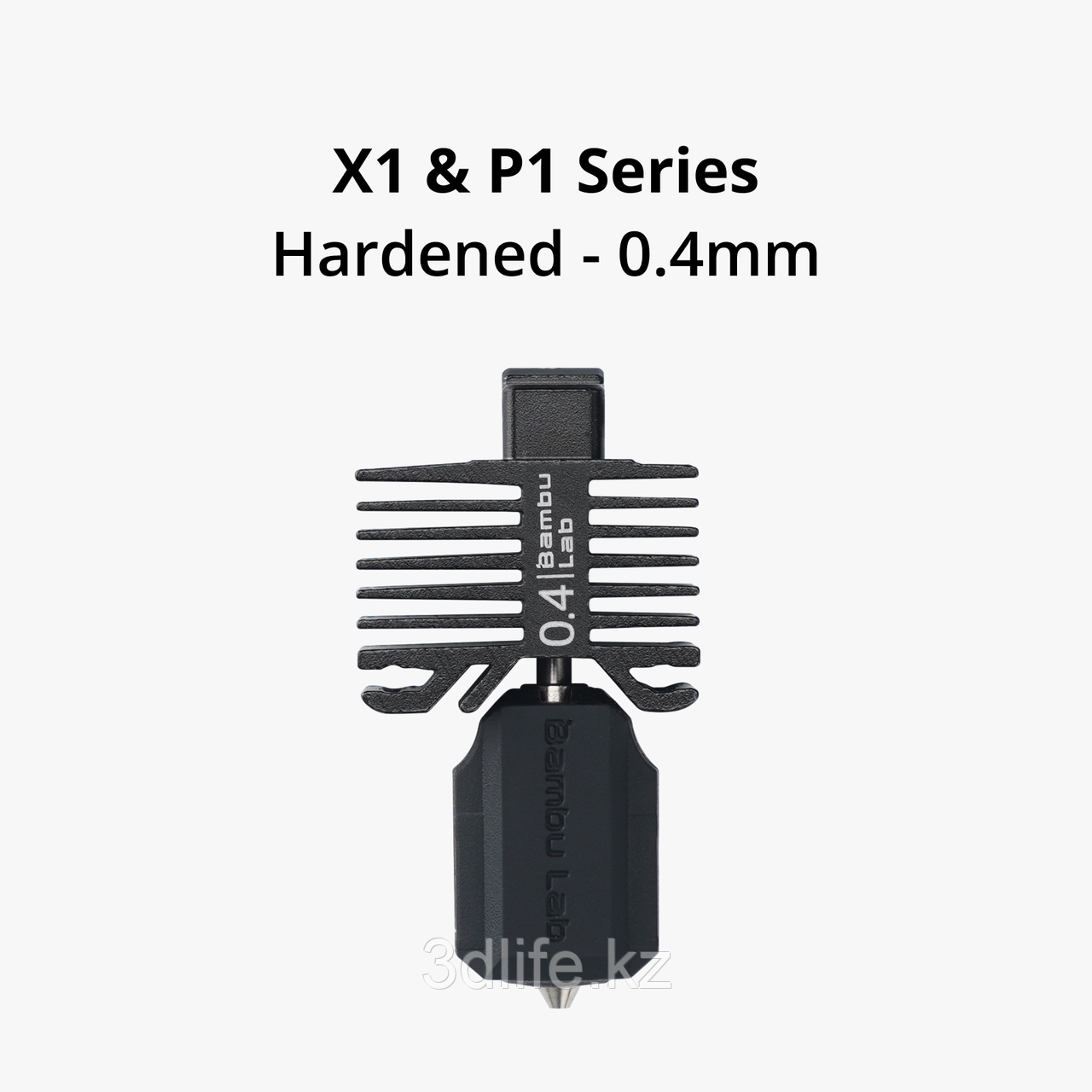 Bambu Hotend with hardened steel nozzle- 0.4 mm