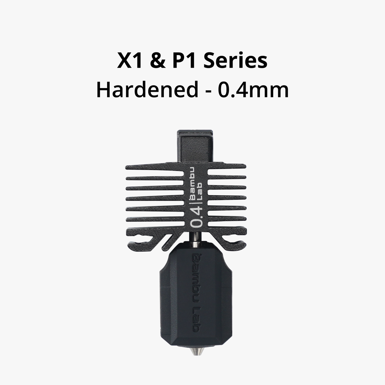 Hotend with hardened steel nozzle- 0.4 mm
