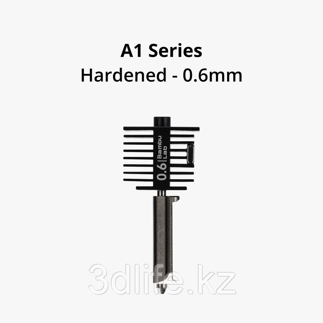 Hotend with hardened steel nozzle-0.6 mm