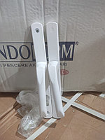 Ручки на планке WINDOFORM FLAMINGO C/L92 мм RAL9016 белая