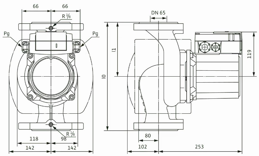 Циркуляционный насос Wilo TOP-Z 65/10 DM PN6/10 GG - фото 2 - id-p112953812