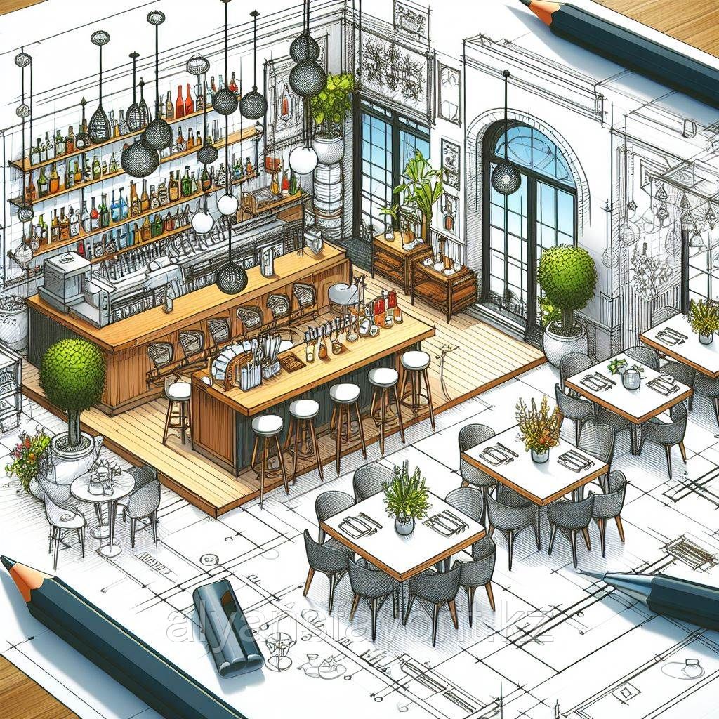 Проектирование кафе и баров - фото 1 - id-p109997743