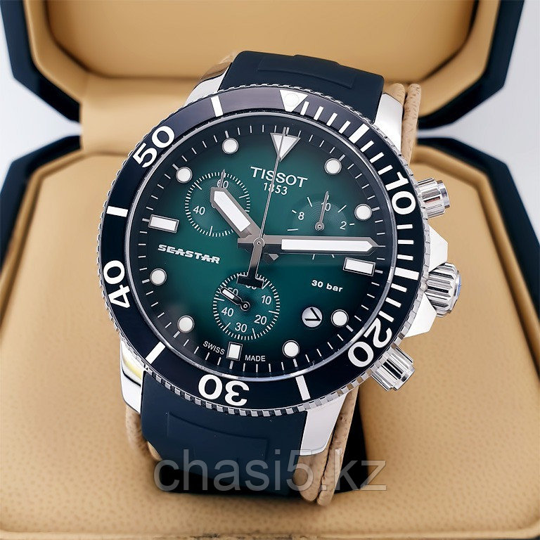 Мужские наручные часы Tissot T-Sport Seastar 1000 Chronograph (20218) - фото 1 - id-p115433360