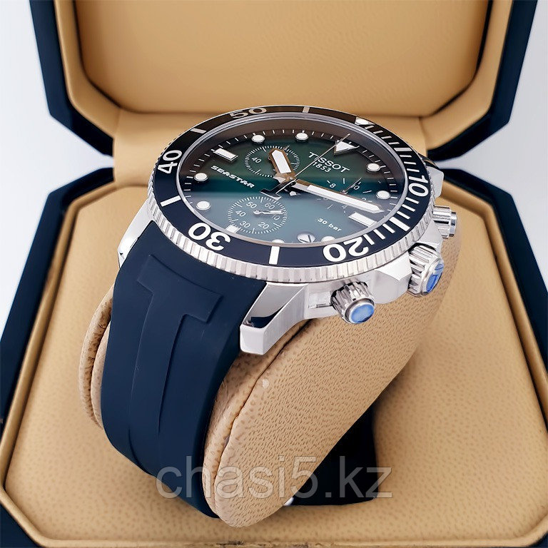 Мужские наручные часы Tissot T-Sport Seastar 1000 Chronograph (20218) - фото 2 - id-p115433360