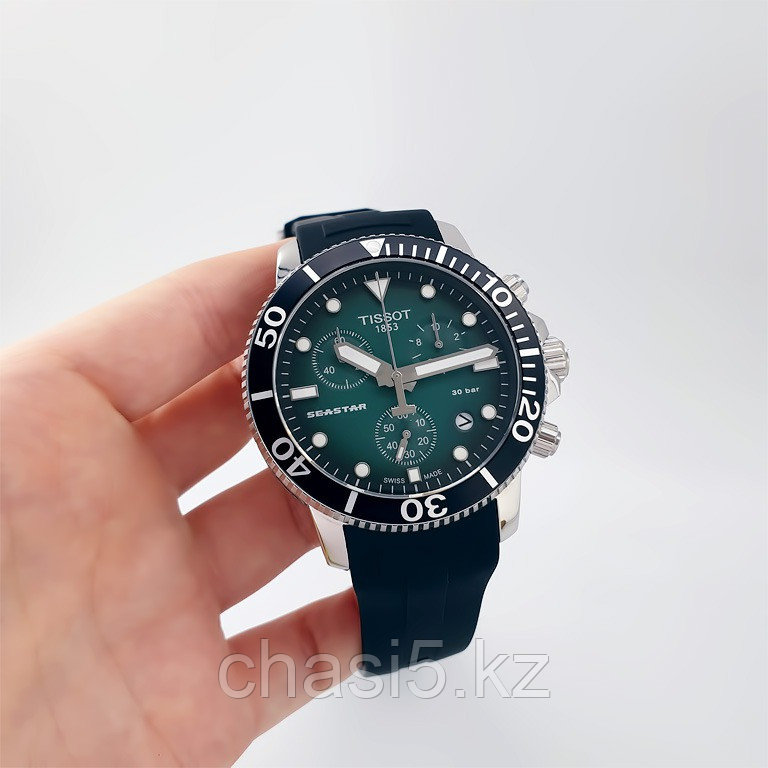Мужские наручные часы Tissot T-Sport Seastar 1000 Chronograph (20218) - фото 6 - id-p115433360