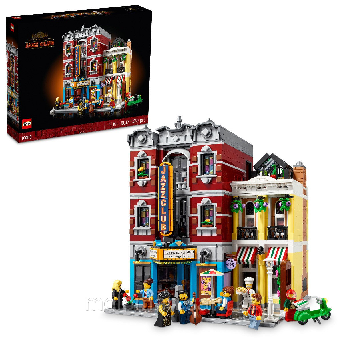 LEGO: Джаз-клуб и пиццерия Icons 10312 - фото 4 - id-p115433523