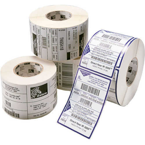 Zebra Label, Paper, 76x152mm; Direct Thermal, Z-Perform 1000D, Uncoated, Permanent Adhesive, 76mm Core, - фото 1 - id-p115433880