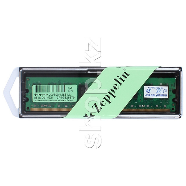 Оперативная память 2GB/800 DDR2 Zeppelin - фото 1 - id-p72594953