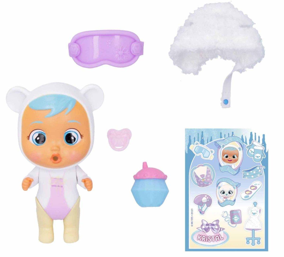 Кукла Cry Babies 42610 Согрей меня Кристал 12см